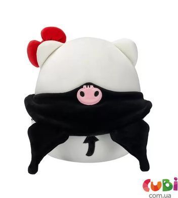 Мʼяка іграшка SQUISHMALLOWS Хелоу Кітті - ХЕЛОУ КІТТІ В ОБРАЗІ КУРОМІ (20 см)
