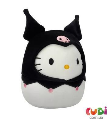 Мʼяка іграшка SQUISHMALLOWS Хелоу Кітті - ХЕЛОУ КІТТІ В ОБРАЗІ КУРОМІ (20 см)