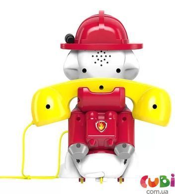Игрушка-каталка на веревочке Paw Patrol - Маршал: экстренный вызов, комбинированый