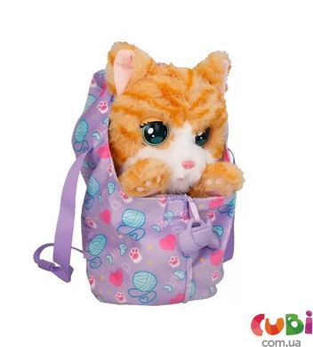 Интерактивная игрушка BABY PAWS W2 &ndash; РЫЖИЙ КОТЕНОК (с аксессуарами), комбинированый