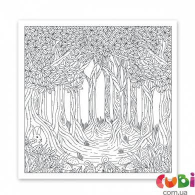Раскраска антистресс Удивительный лес, 20 стр., 742912