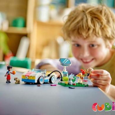 Конструктор детский Lego Электромобиль и зарядное устройство (42609)
