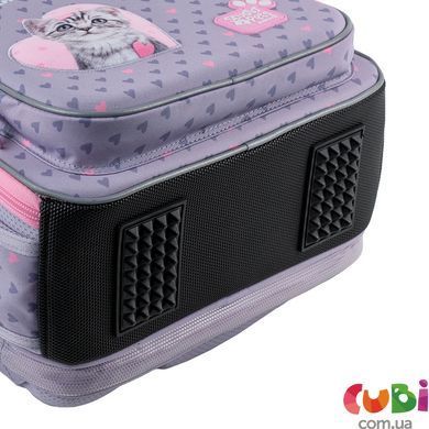 Рюкзак каркасный школьный Kite Education Studio Pets SP25-556M, комбинированый