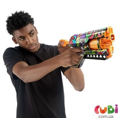 Швидкострільний бластер X-SHOT Skins Griefer Graffiti (12 патронів), 36561G