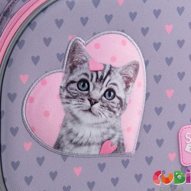 Рюкзак каркасный школьный Kite Education Studio Pets SP25-556M, комбинированый