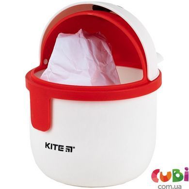 Настольный мусорный контейнер Kite, белый, K24-009-2