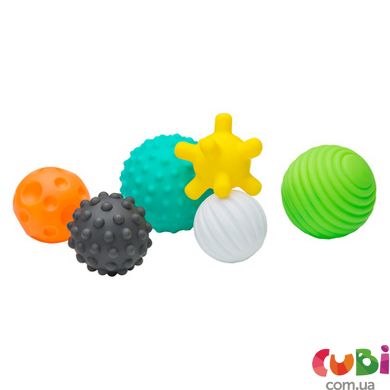 Набор текстурных шариков. Яркие мячики, 206688I INFANTINO