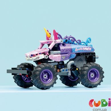 Конструктор Lego Technic Monster Jam Sparkle Smash із функцією &laquo;Pull-Back&raquo; (42220)