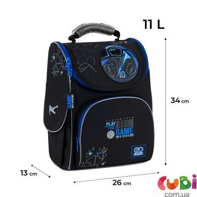 Рюкзак GoPack Education каркасный 5001S-5 Play The Game, комбинированый