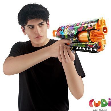 Швидкострільний бластер X-SHOT Skins Griefer Graffiti (12 патронів), 36561G