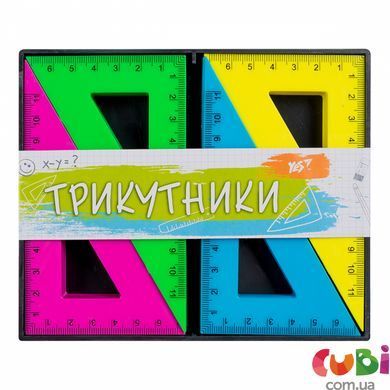 Трикутник Yes прямокутний флуор. 11 см (370305)