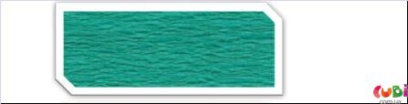 Гофрований папір Interdruk №21 Морська хвиля 200х50 см (990787), Зелений