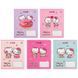 Тетрадь школьная Kite Hello Kitty HK25-232-2, 12 листов, клетка