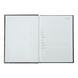 Щоденник датований 2024 ROMANTIC, A5, 336 сторінок, сірий (BM.2170-10)