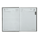 Дневник датированный 2024 ROMANTIC, A5, 336 страниц, серый (BM.2170-10 )