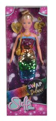 Лялька Штеффі Делюкс. Зміна кольору у сукні з паєтками-хамелеон з аксесуарами, 3+ (573 3448)