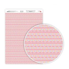 Дизайнерський папір односторонній ROSA TALENT Sweet Girl №6 Глянсовий (5311114), Рожевий
