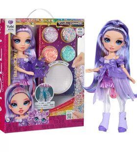 Ігровий набір з лялькою RAINBOW HIGH серії "Rainbow Shimmers" - ВІОЛЕТТА (зі слаймом) (122425), комбинований