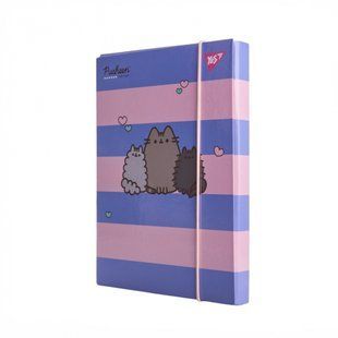Папка для тетрадей Yes картонная В5 "Pusheen" (500245)