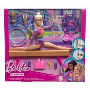 Набір для тренування з гімнастики Barbie, HRG52, комбінований