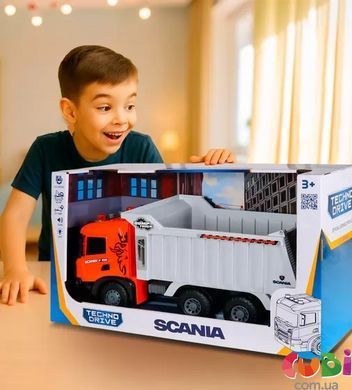 Автомодель серії "Super Big Truck" &ndash; Самоскид Scania (світло, звук) (5002KS), комбинированый