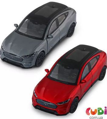 Автомодель - FORD MUSTANG MACH-E GT 2023 (червоний, сріблясто-сірий)