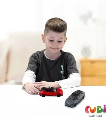 Автомодель - FORD MUSTANG MACH-E GT 2023 (червоний, сріблясто-сірий)