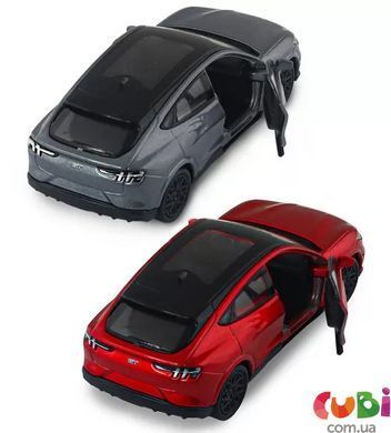Автомодель - FORD MUSTANG MACH-E GT 2023 (червоний, сріблясто-сірий)