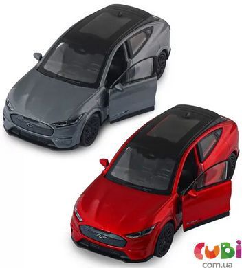 Автомодель - FORD MUSTANG MACH-E GT 2023 (червоний, сріблясто-сірий)