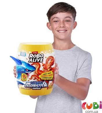 Інтерактивний ігровий набір ROBO ALIVE S1 &ndash; ГЛИБОКОВОДНИЙ СЮРПРИЗ. ВЕЛИКА БІЛА АКУЛА