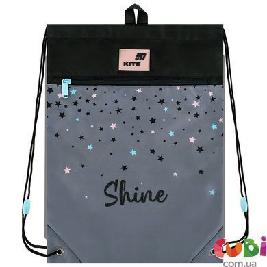 Сумка для взуття Kite 601M Shine (K26-601M-26), Темно-сірий