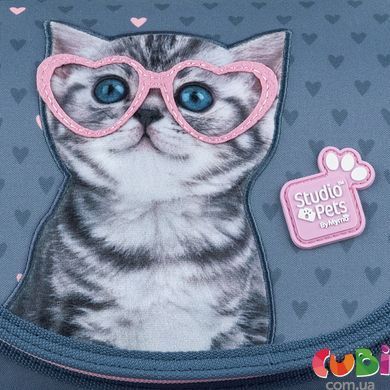 Рюкзак школьный каркасный Kite Education Studio Pets SP25-501S, комбинированый