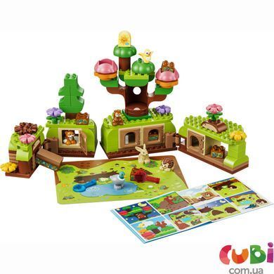 Конструктор Lego Лес открытий с дикими животными Duplo Town (10480)