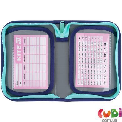 Пенал Kite 1 отделение, 2 отворота, без наполнения 622 Be Friends (K26-622-3), Синій
