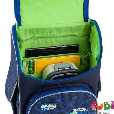 Рюкзак GoPack Education каркасный 5001S-6 Racing, комбинированый