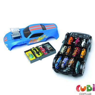 Гоночный автомобиль-гараж 2 в 1 Hot Wheels (HWCC15)