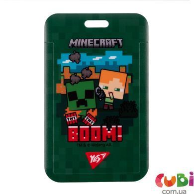 Бейдж вертикальный Yes Minecraft слайдер