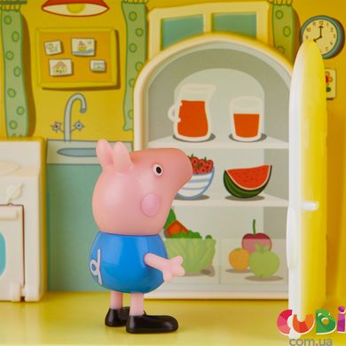 Игровой набор Peppa - ДОМ ПЕППЫ (домик с мебелью, фигурка Пеппы)