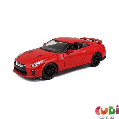 Автомодель - NISSAN GT-R (ассорти красный, белый металлик, 1:24), Красный, белый металлик