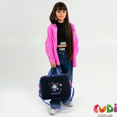 Школьная текстильная сумка Kite A4, 1 от., 589 HK-1 (HK26-589-1), Чорний
