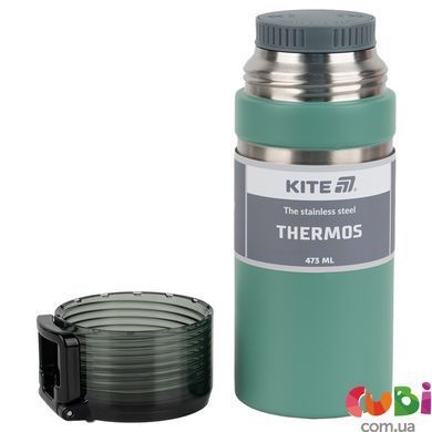 Термос Kite K25-320-2, 473 мл, зеленый, Зелёный