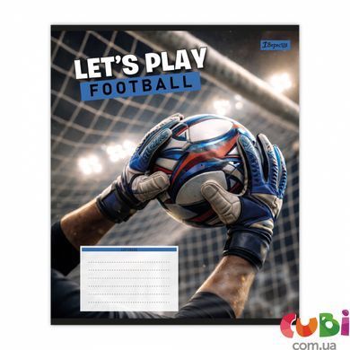 Зошит учнівський 1В Let s play football А5 18 лін. (768751)