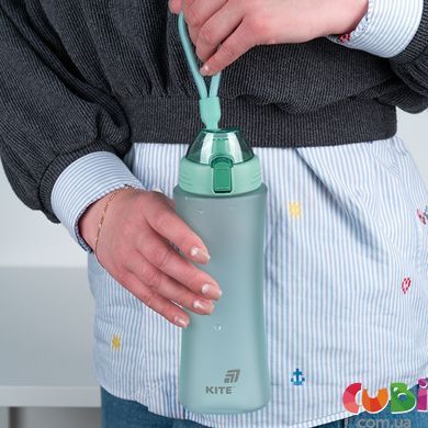 Бутылочка для воды Kite, 660 мл, бирюзовая (K25-1216-2)
