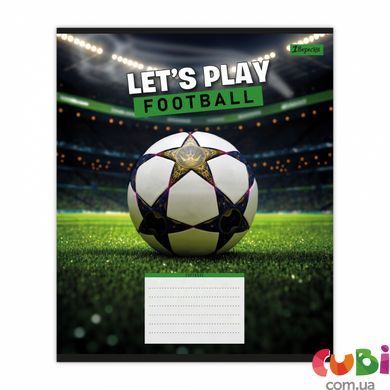 Зошит учнівський 1В Let s play football А5 18 лін. (768751)