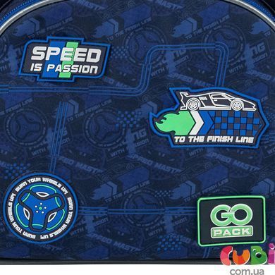 Рюкзак GoPack Education каркасный 5001S-6 Racing, комбинированый