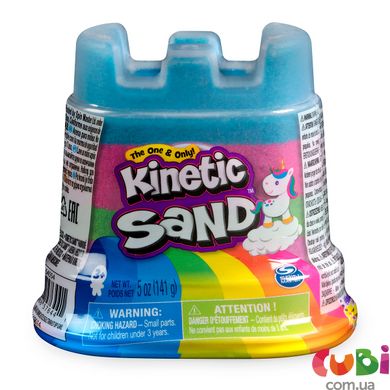 Песок для детского творчества KINETIC SAND МИНИ-ФОРТЕЦА (разноцветный, 141 g) (71477)
