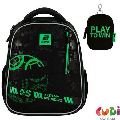 Шкільний набір Kite Education Play&Win SET_K25-555S-2 (рюкзак, пенал, сумка), комбінований
