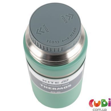 Термос Kite K25-320-2, 473 мл, зеленый, Зелёный