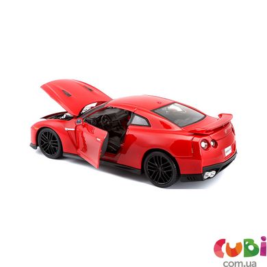 Автомодель - NISSAN GT-R (ассорти красный, белый металлик, 1:24), Красный, белый металлик