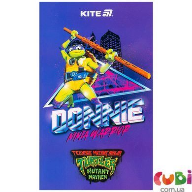 Блокнот-планшет Кіт Ninja Turtles NT25-195, A6, 50 аркушів, нелінований